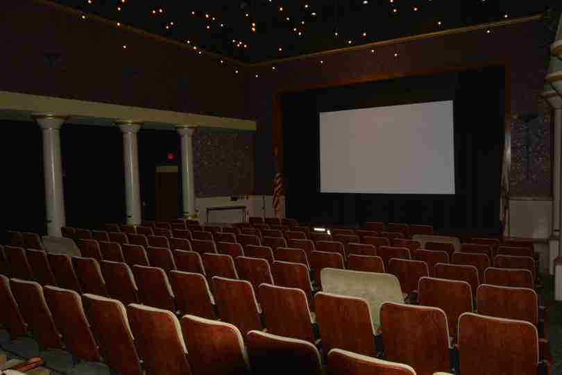 Peacock Hall 150 seat theater interior