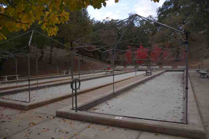 Sportsman's park rotary pavilion bocce ball courts